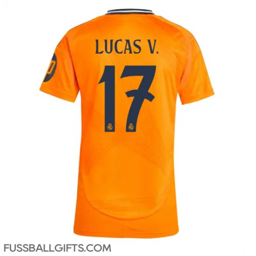 Real Madrid Lucas Vazquez #17 Fußballbekleidung Auswärtstrikot Damen 2024-25 Kurzarm